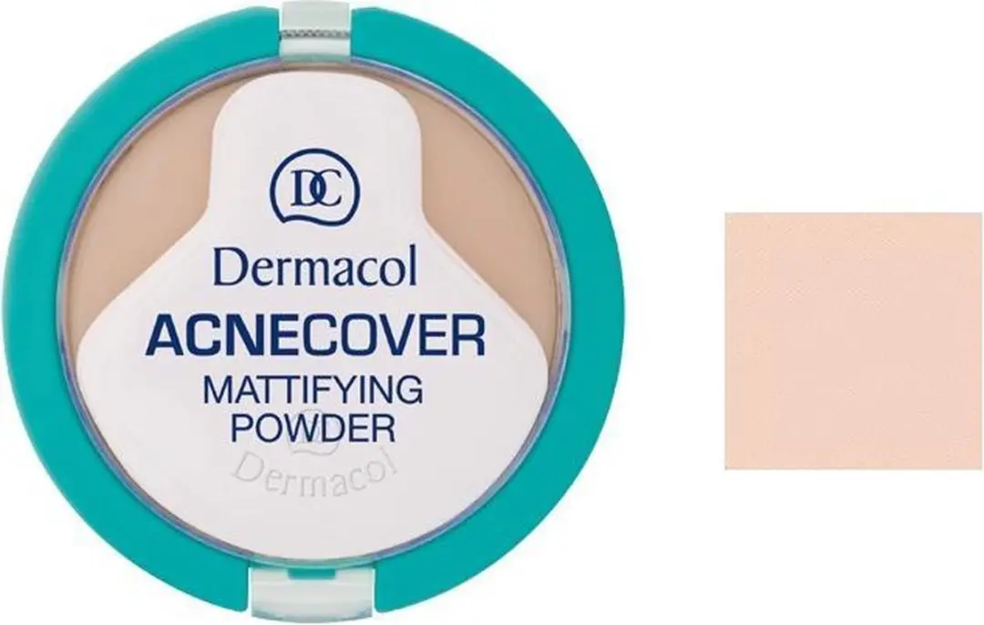 Dermacol Acnecover Matte Powder 11g - Oogschaduw Porselein - Natural