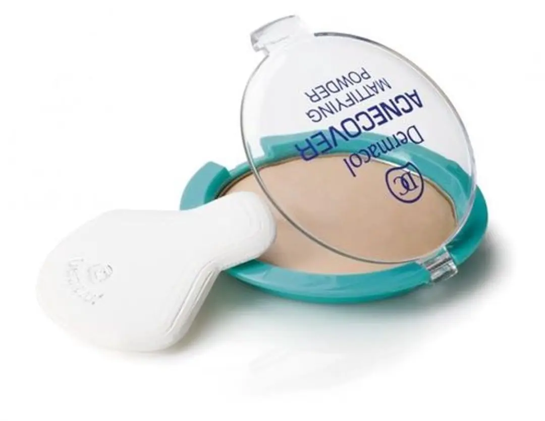 Dermacol Acnecover Matte Powder 11g - Oogschaduw Porselein - Natural