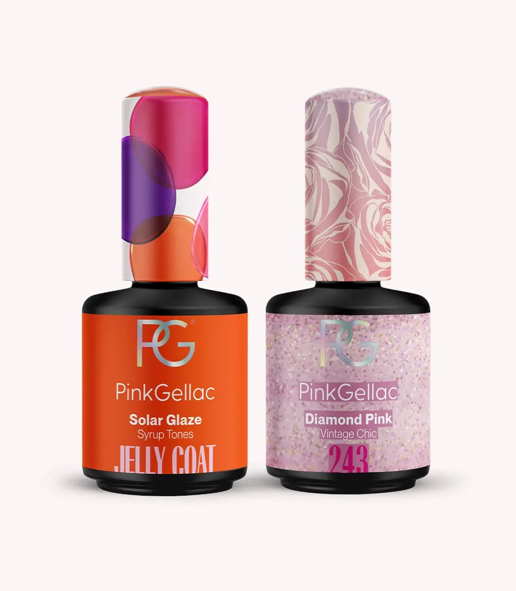 Pink Gellac Jelly Coat Set