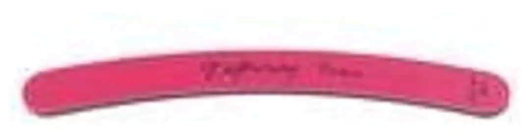 Sibel Nails Boomerang Nagelvijl Rood 200/240 - 10 Stuks