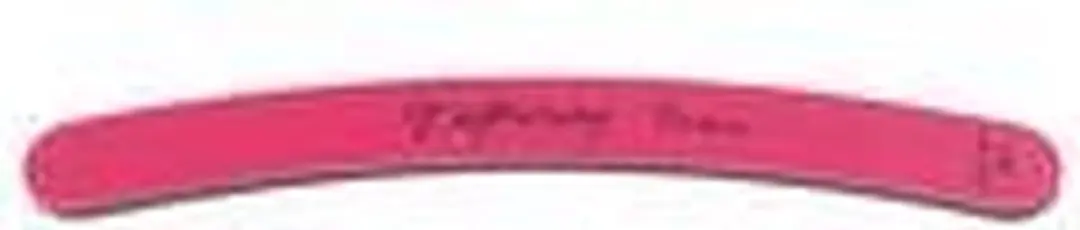 Sibel Nails Boomerang Nagelvijl Rood 200/240 - 10 Stuks