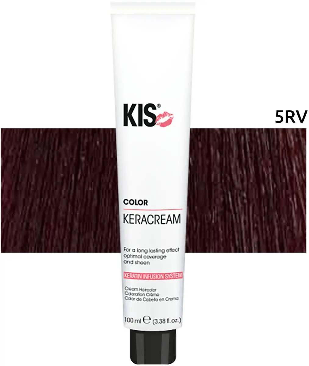 KIS Haarverf 5RV Donker Rood Violet 100ml