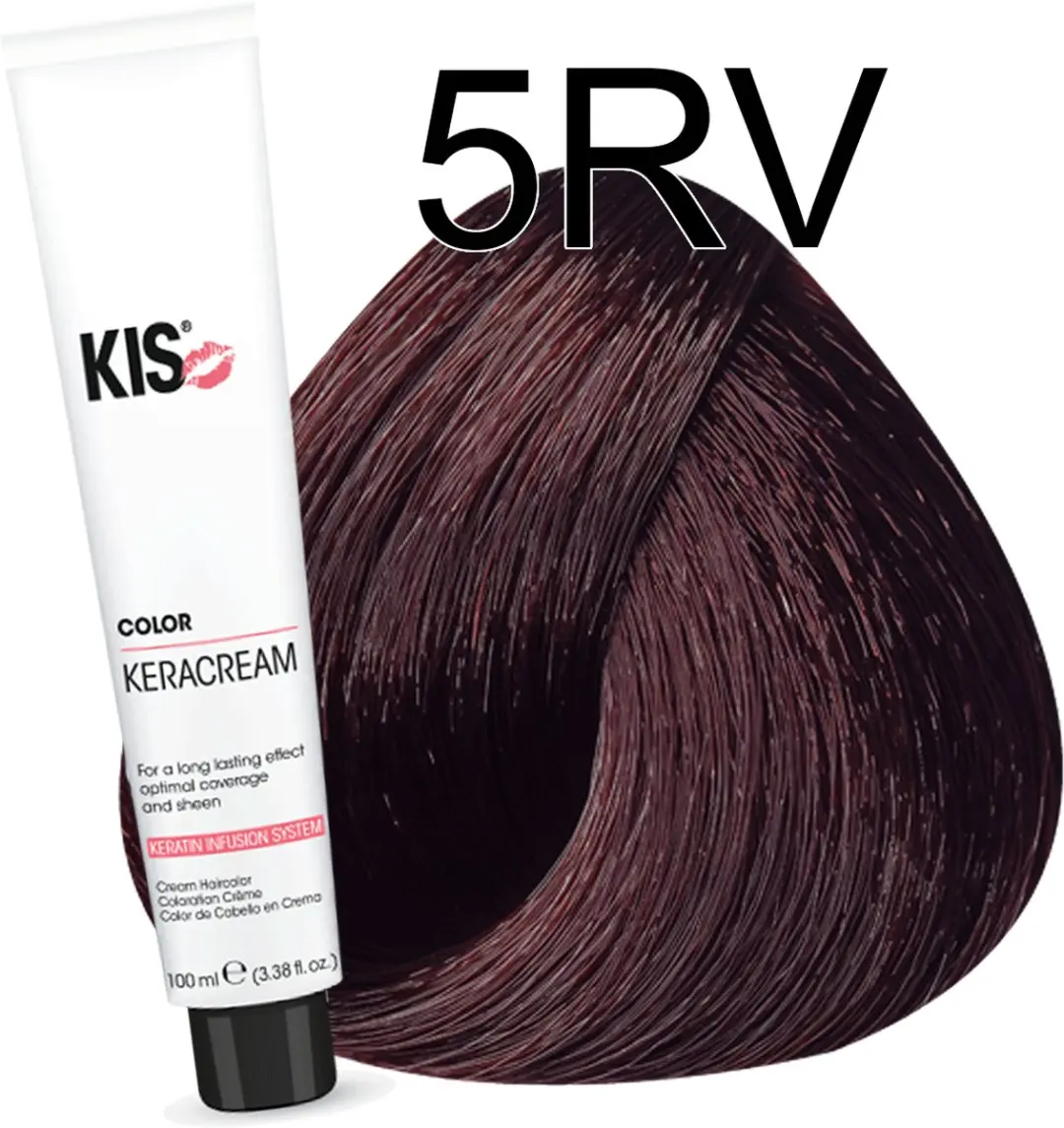 KIS Haarverf 5RV Donker Rood Violet 100ml