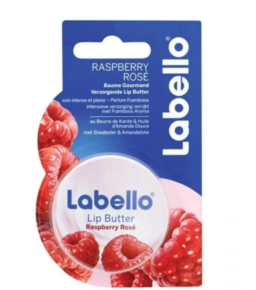 Labello Lip Butter Raspberry Rosé 19ml