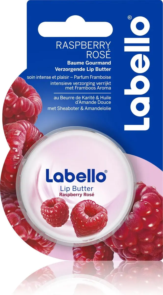 Labello Lip Butter Raspberry Rosé 19ml