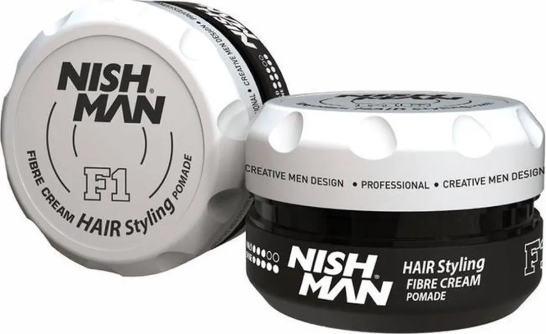 Nishman Hair Styling Pomade F1 Fibre Cream 100g
