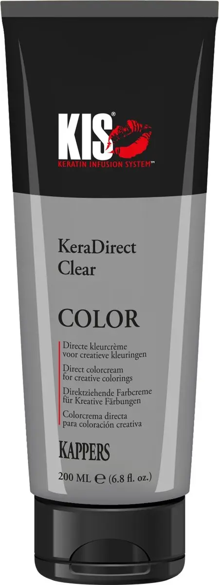 KIS Keradirect Clear Haarkleuring 200ml - Bruin Full Coverage