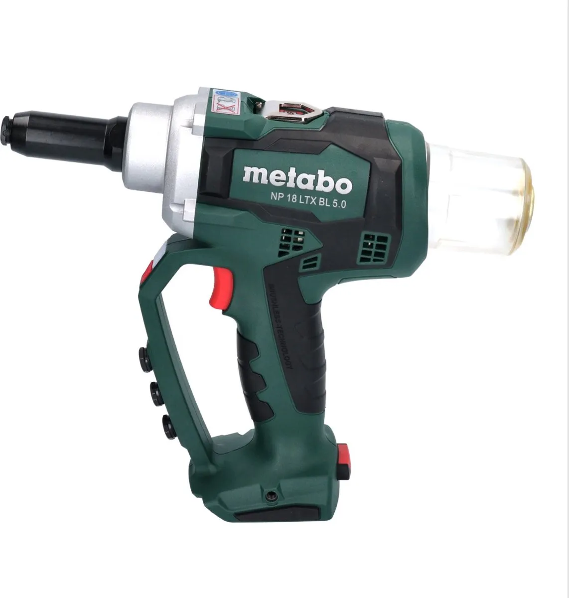 Metabo NP 18 LTX BL 5.0 Blindnietpistool - 5000mAh - 2.4-5mm