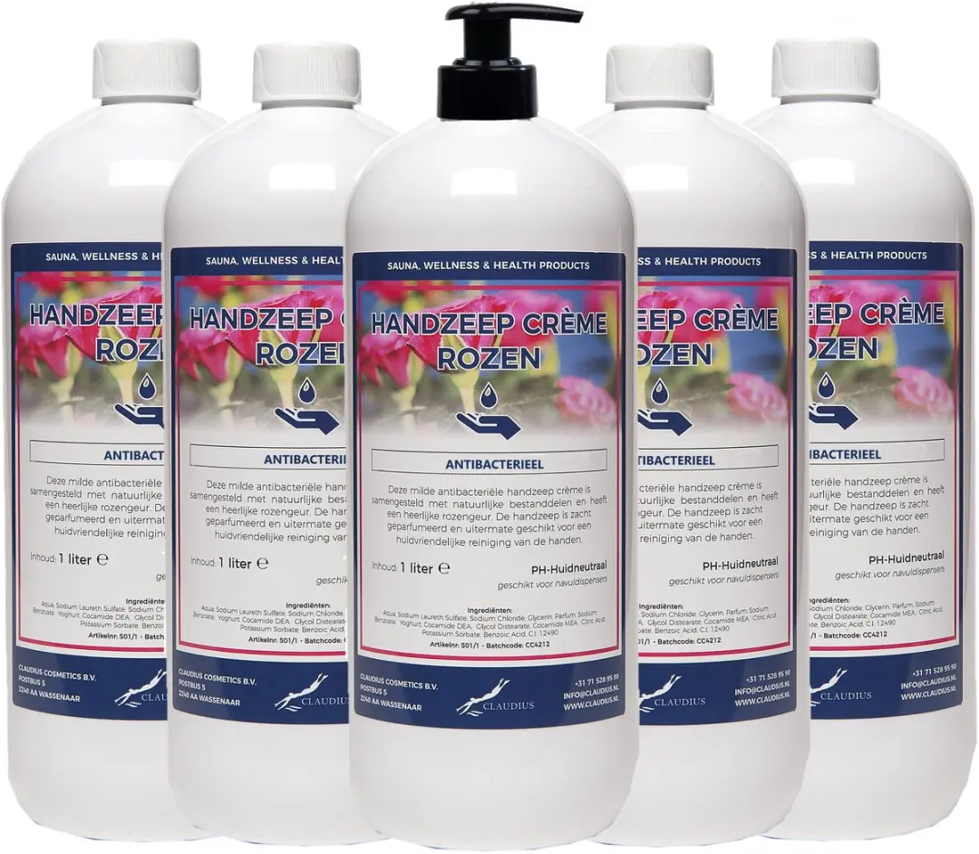 Splashbox Cosmetics Handzeep Rozen 1L