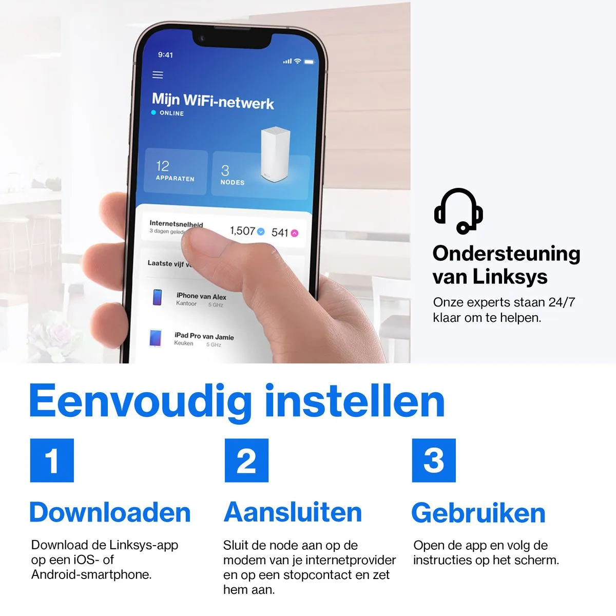 Linksys Velop WHW0102 Mesh WiFi 5 - 2-Pack Wit