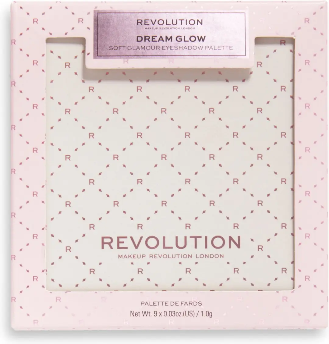 Makeup Revolution Soft Glamour Mini Eyeshadow Palette Dream Glow - 9 Kleuren