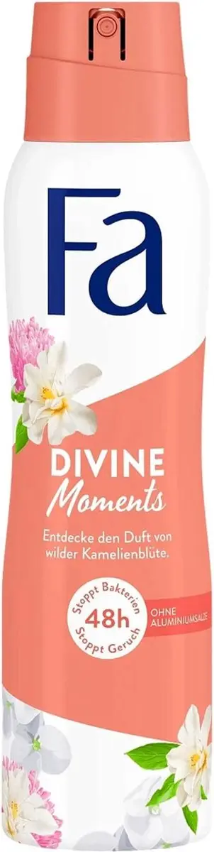 Fa Divine Moments Deodorant Spray 150ml - 24 Stuks