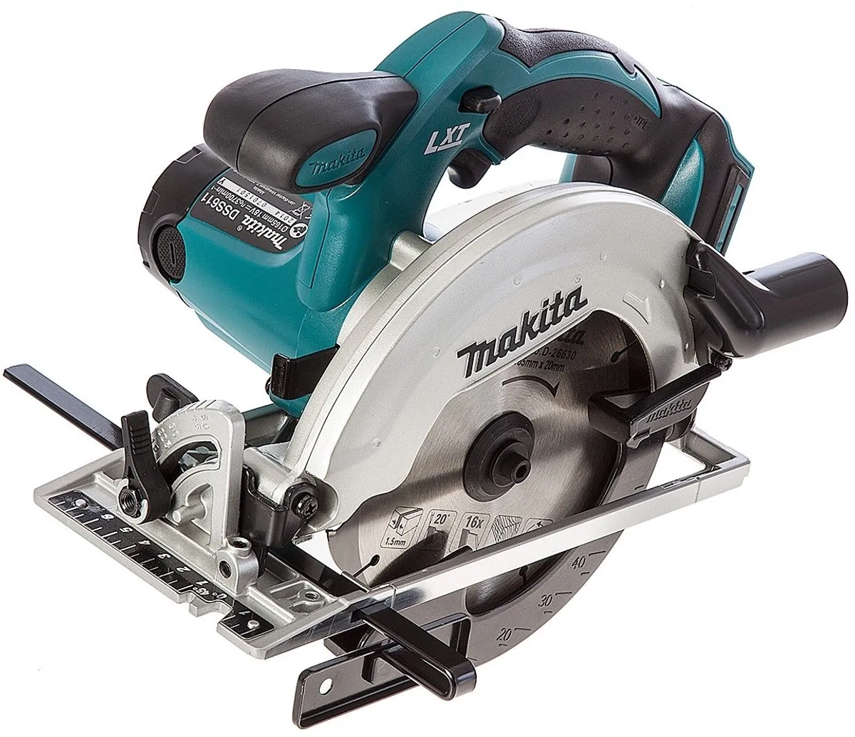 Makita DSS611z Cirkelzaagmachine 165mm - 18V Li-ion