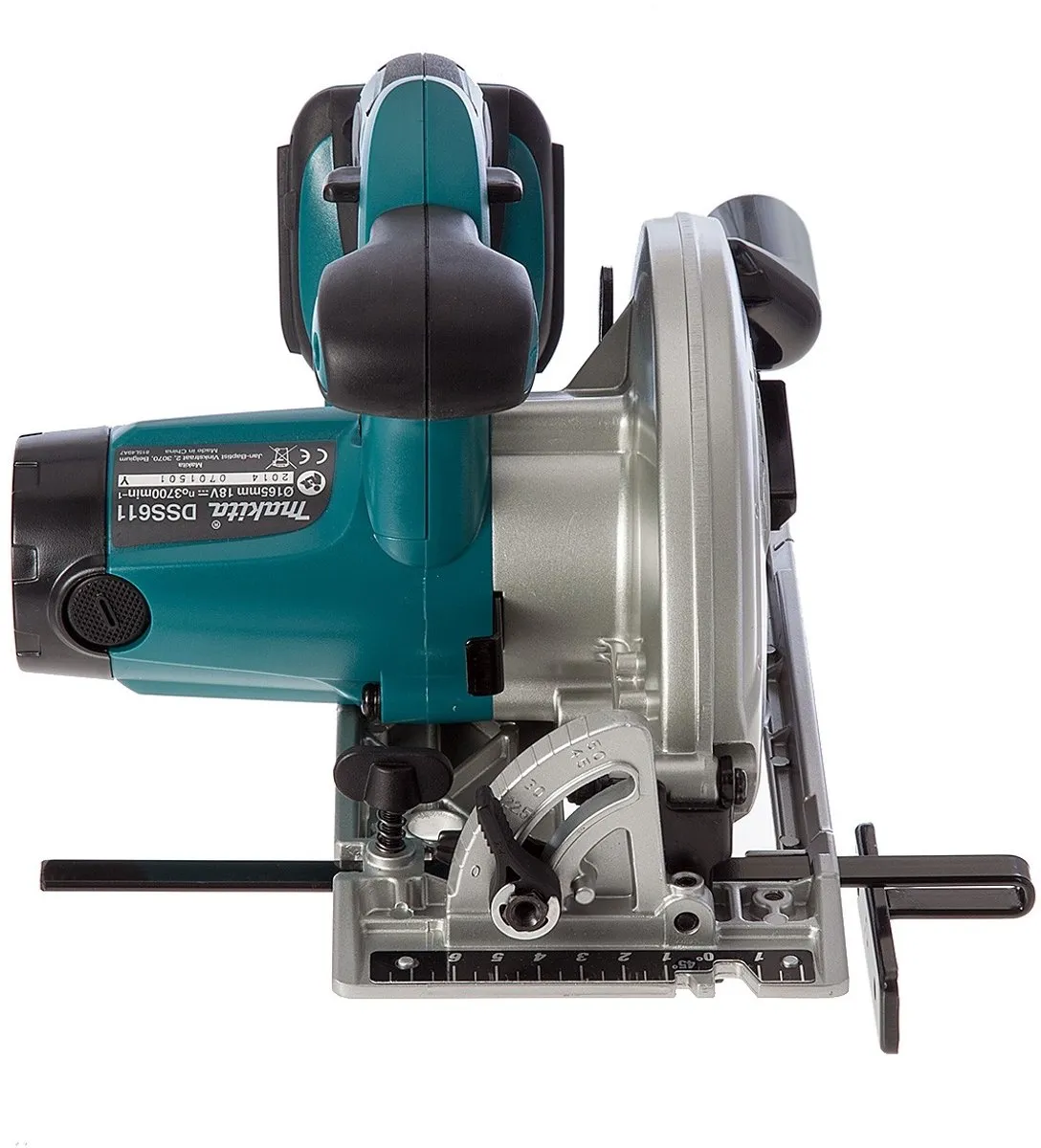 Makita DSS611z Cirkelzaagmachine 165mm - 18V Li-ion - afbeelding 6 van 6