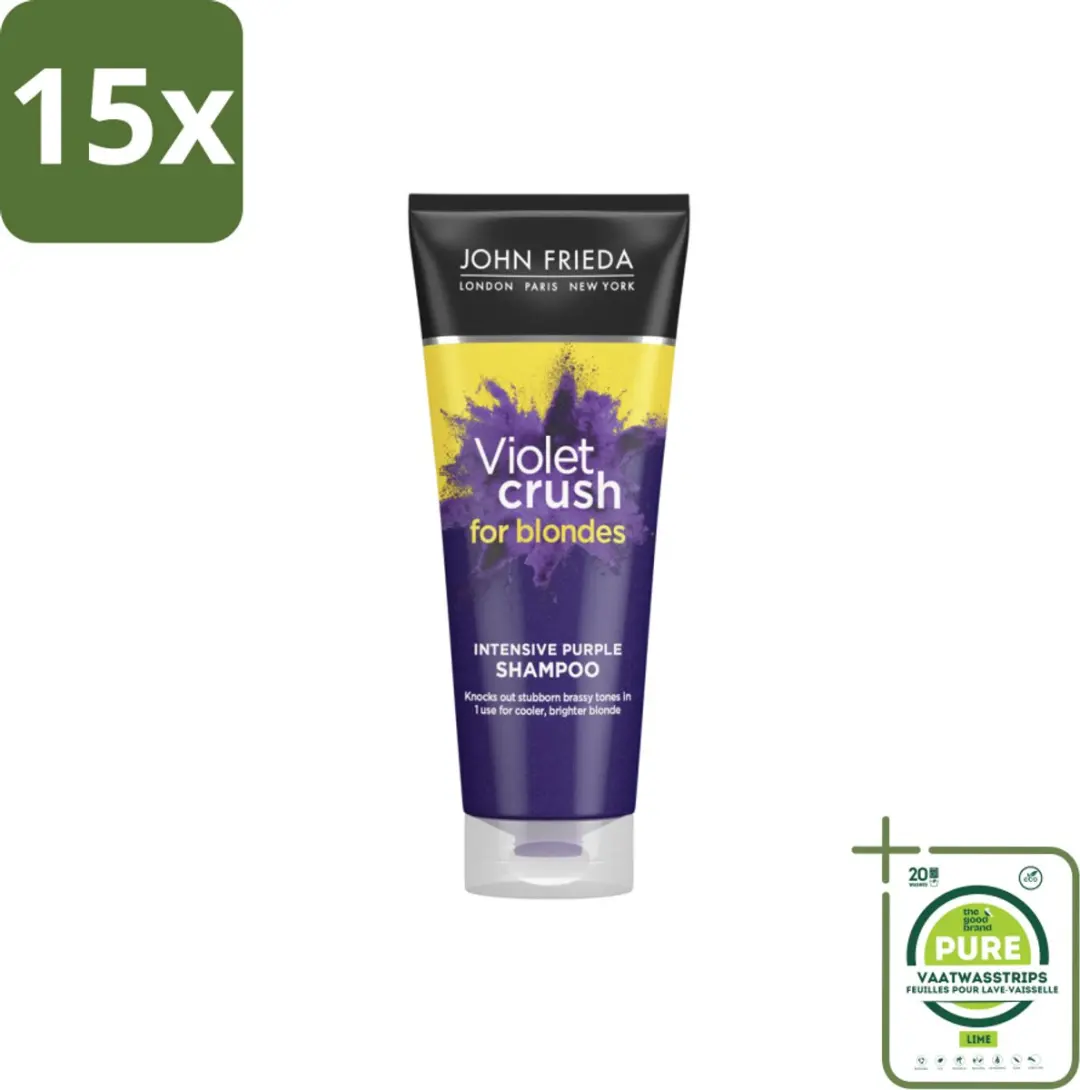 John Frieda Sheer Blonde Violet Crush Shampoo 250ml