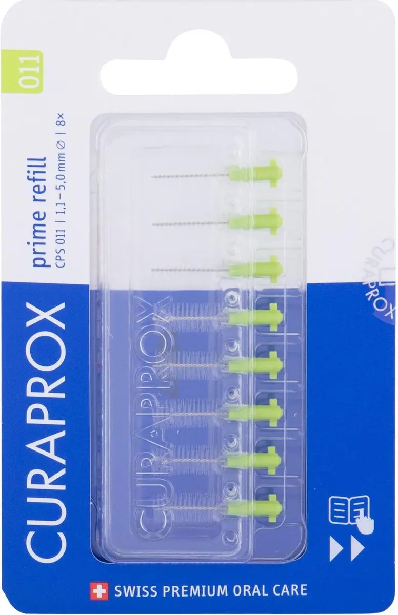 Curaprox Interdentale Rager Prime Navulling CPS 011 Groen 5,0mm