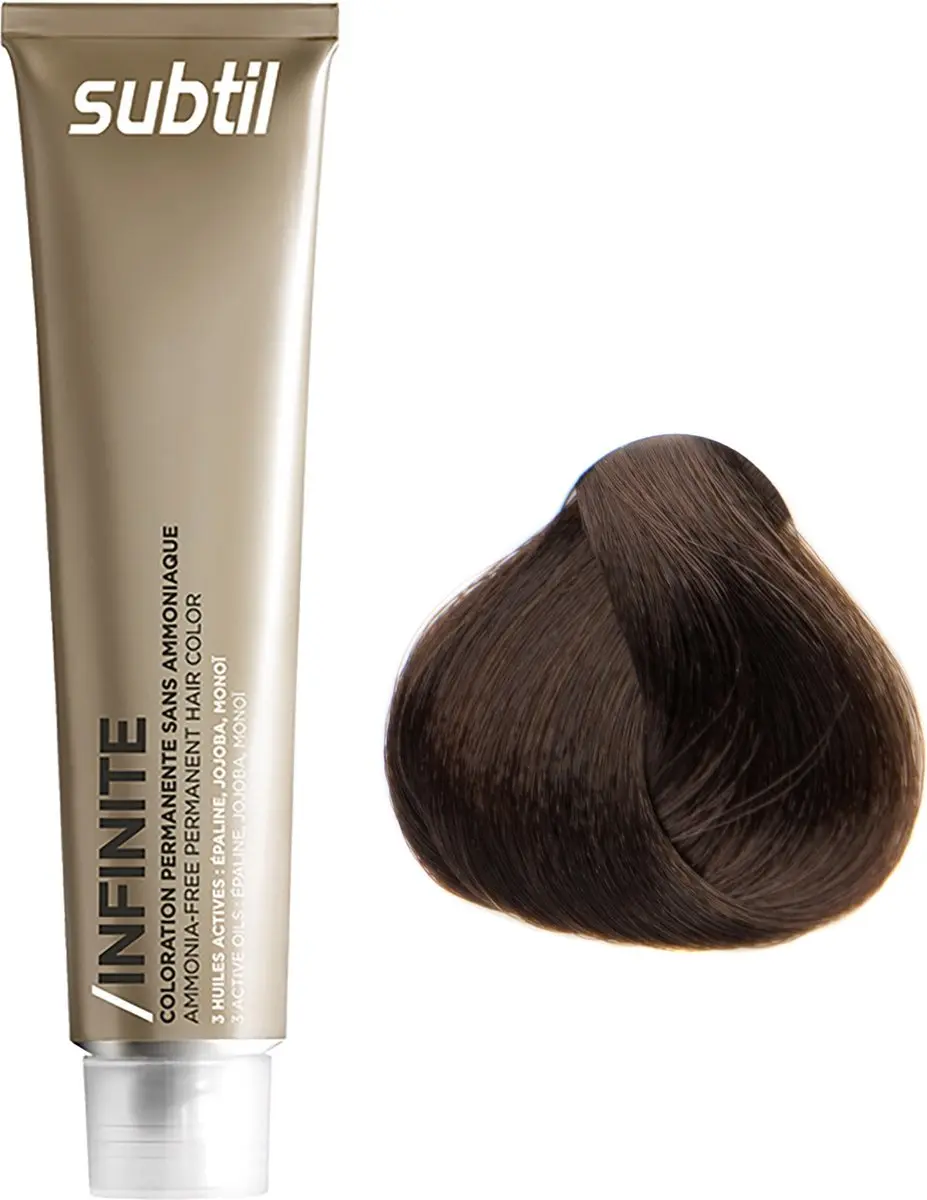 Subtil Infinite Permanent Haarverf Bruin 60ml