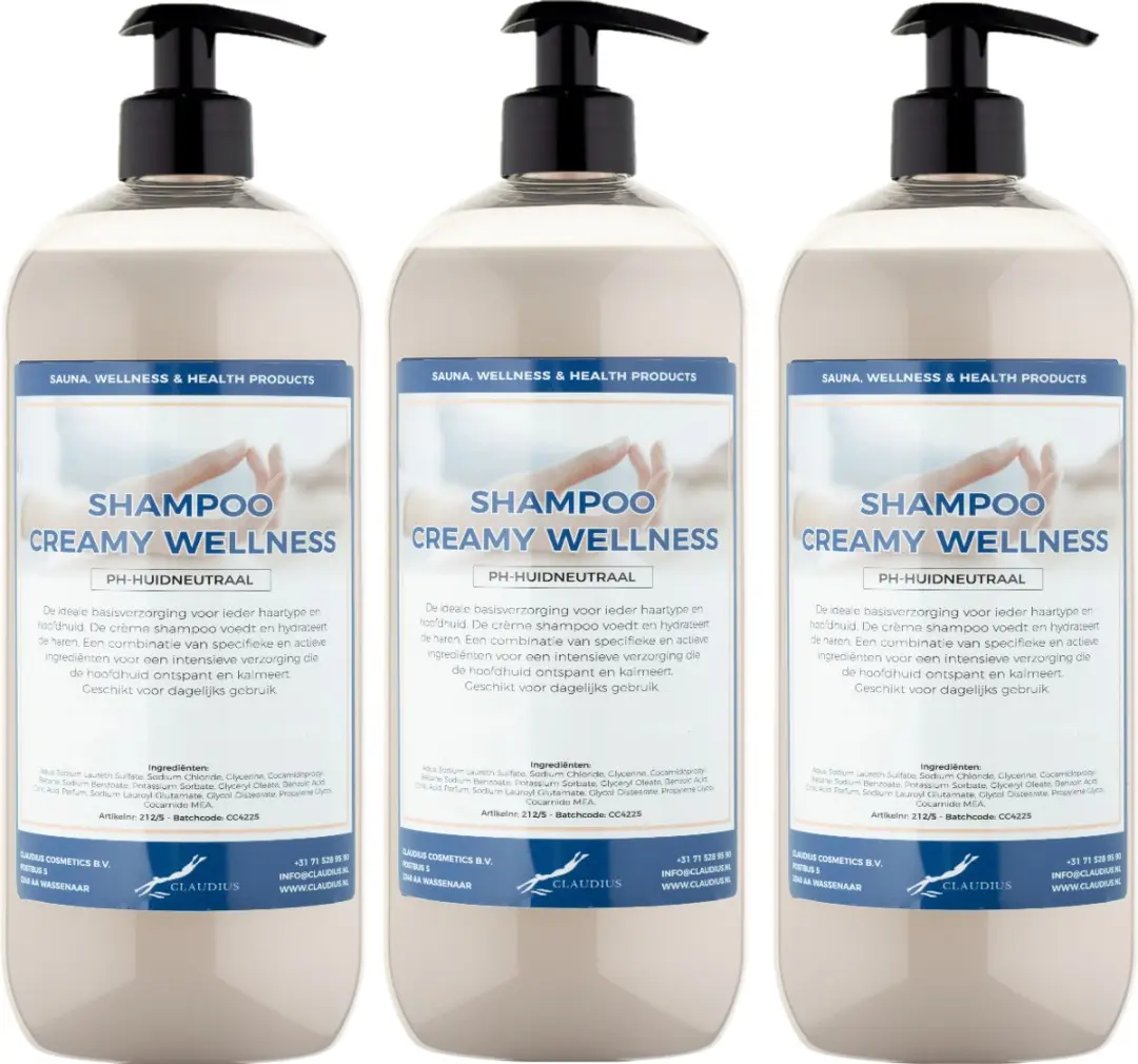 Splashbox Cosmetics Shampoo Creamy Wellness 1L