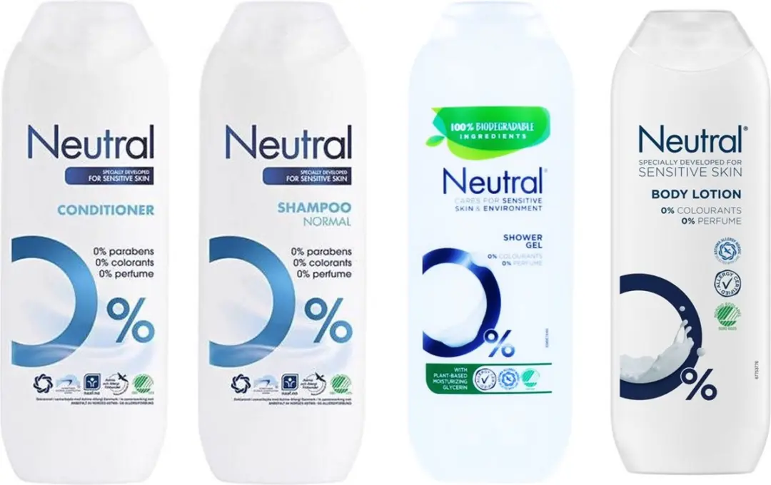 Neutral Parfumvrij Voordeelverpakking Mix 900ml