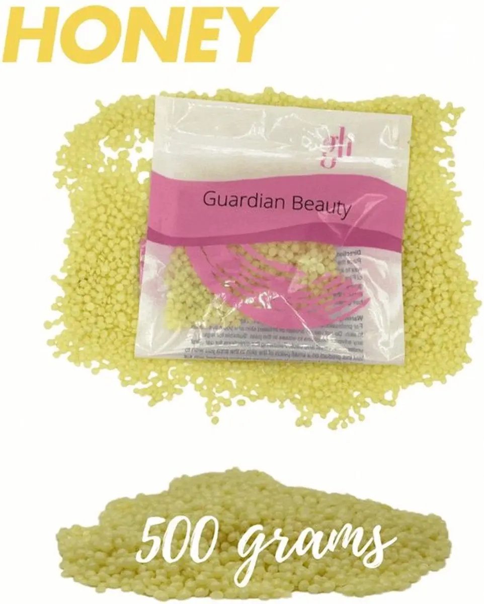 Guardian Beauty Wax Warmer Set - 500g Honingwasbonen & 60ml Spray - 23 Stuks