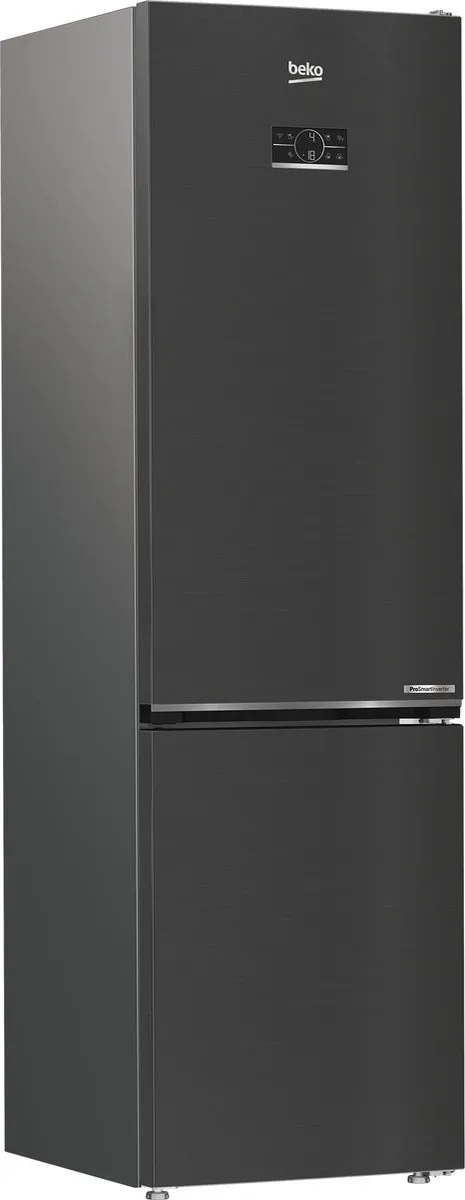 Beko B5RCNE406LXBRW Koelvriescombinatie 355L - Zwart