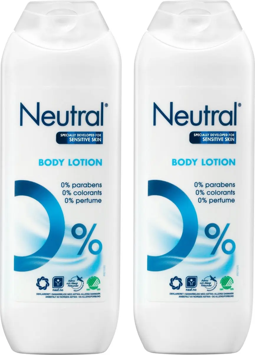 Neutral 0% Bodylotion Parfumvrij 2x250ml