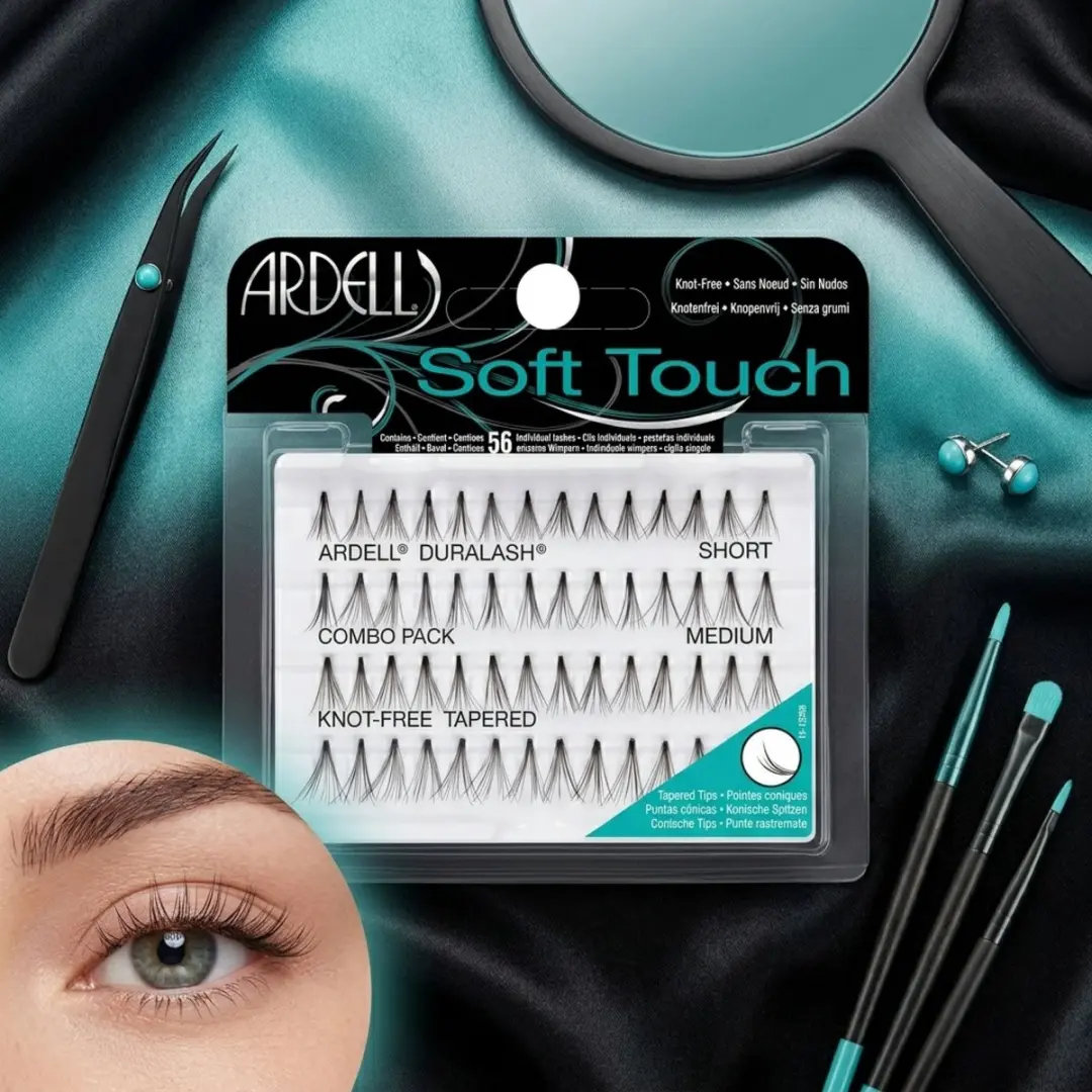 Ardell Soft Touch Combo Wimpern 56 Stuks - Zwart