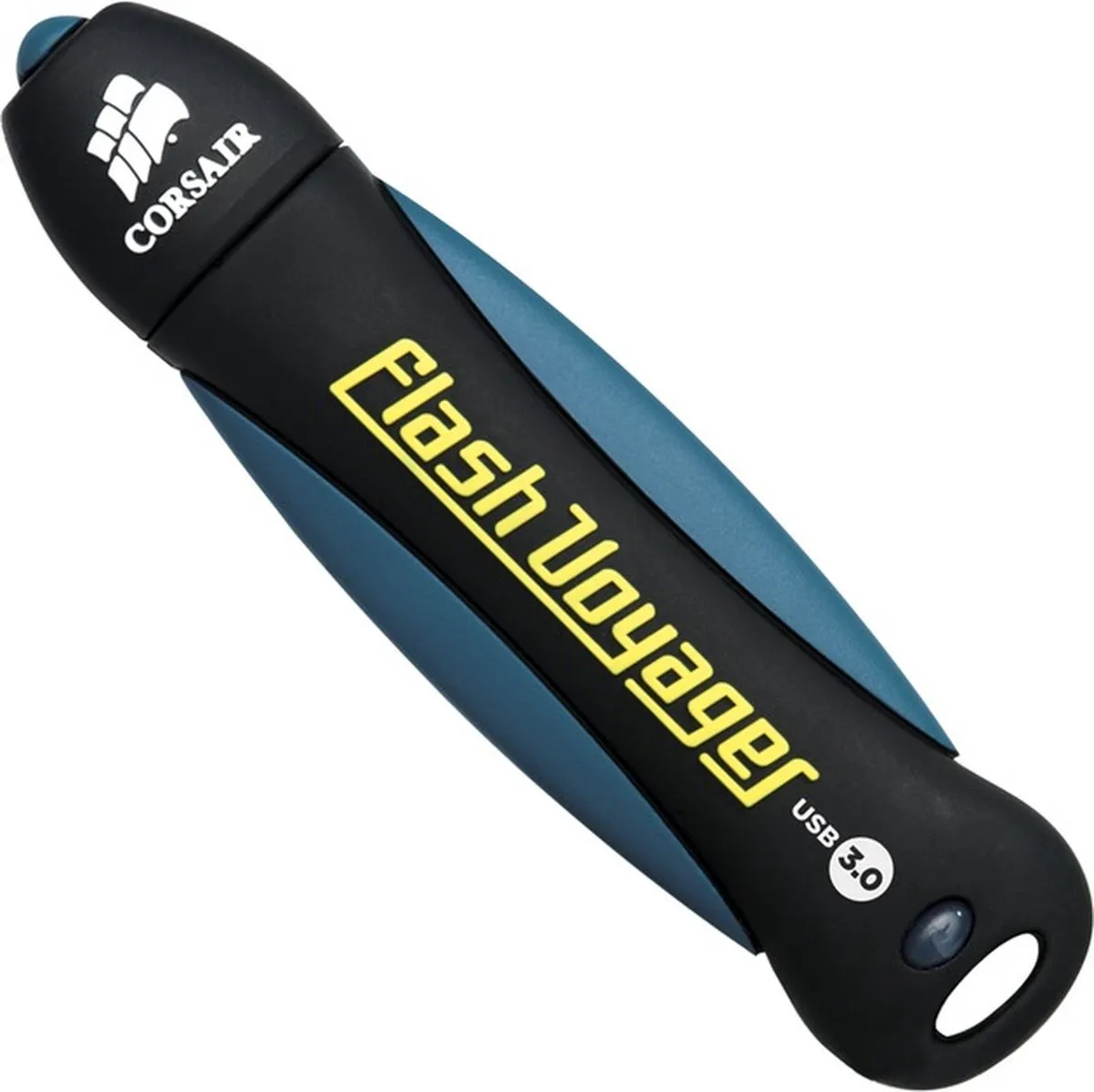 Corsair Voyager CMFVY3A-64GB USB-stick 64GB - Zwart/Blauw