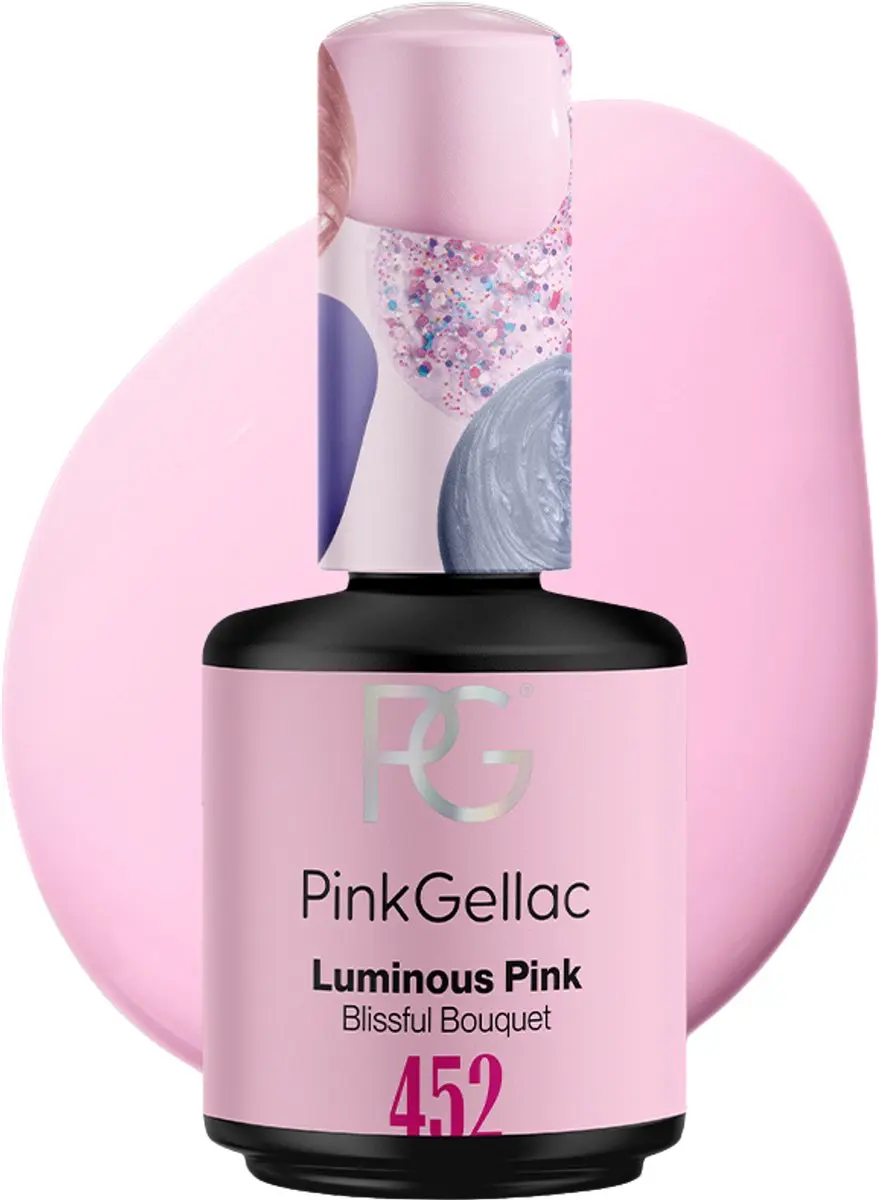 Pink Gellac Luminous Pink 452 Gel Nagellak 15ml
