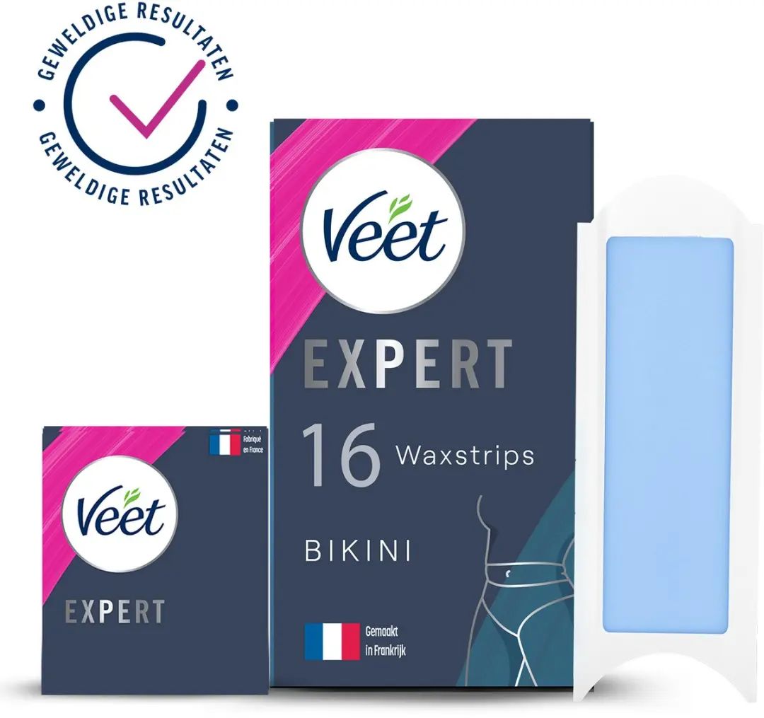 Veet Expert Koude Waxstrips Bikini Sensitive 32 Stuks