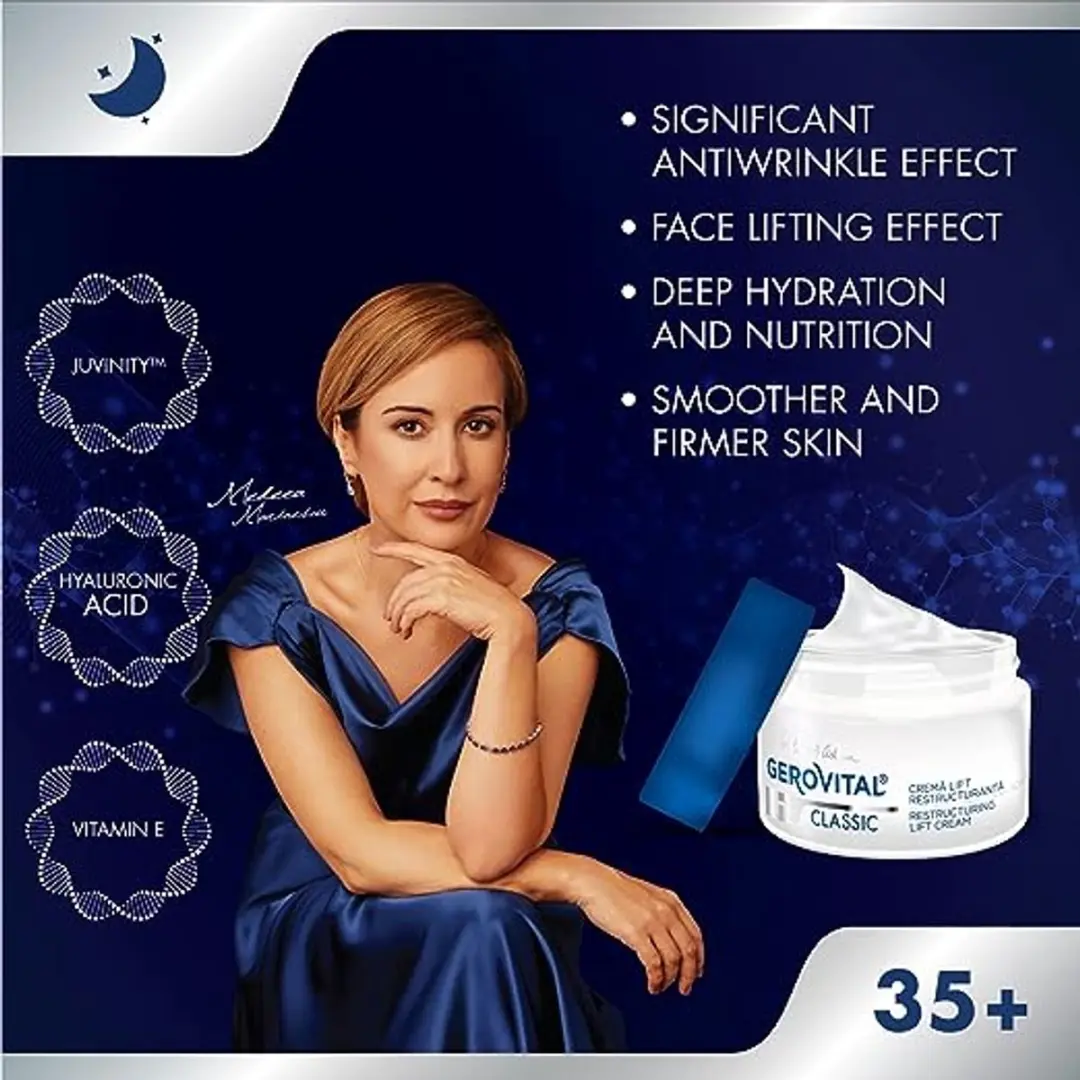 Gerovital GIFTSET H3 Classic Cadeauset - Hydraterende Dagcrème & Reinigingsemulsie