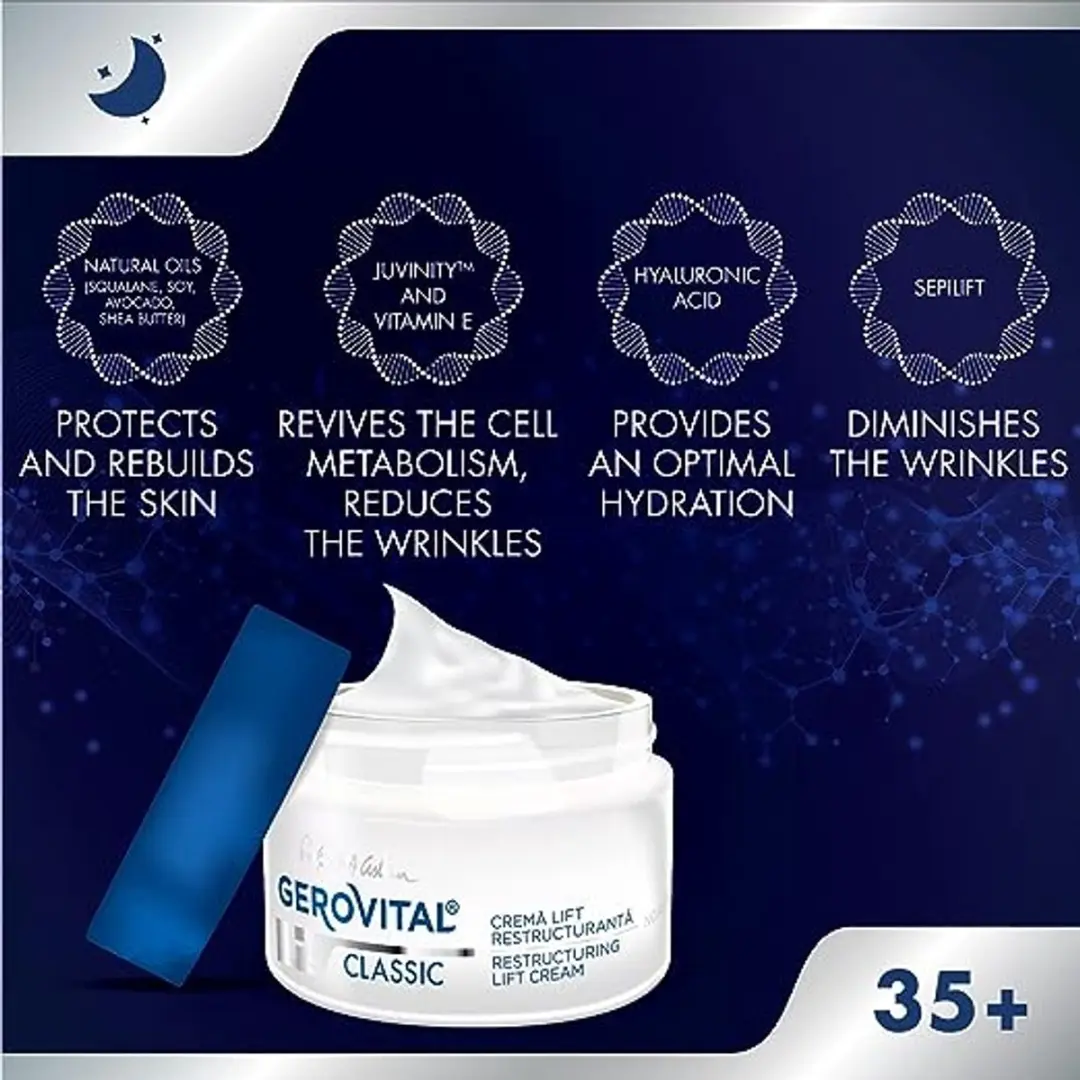 Gerovital GIFTSET H3 Classic Cadeauset - Hydraterende Dagcrème & Reinigingsemulsie
