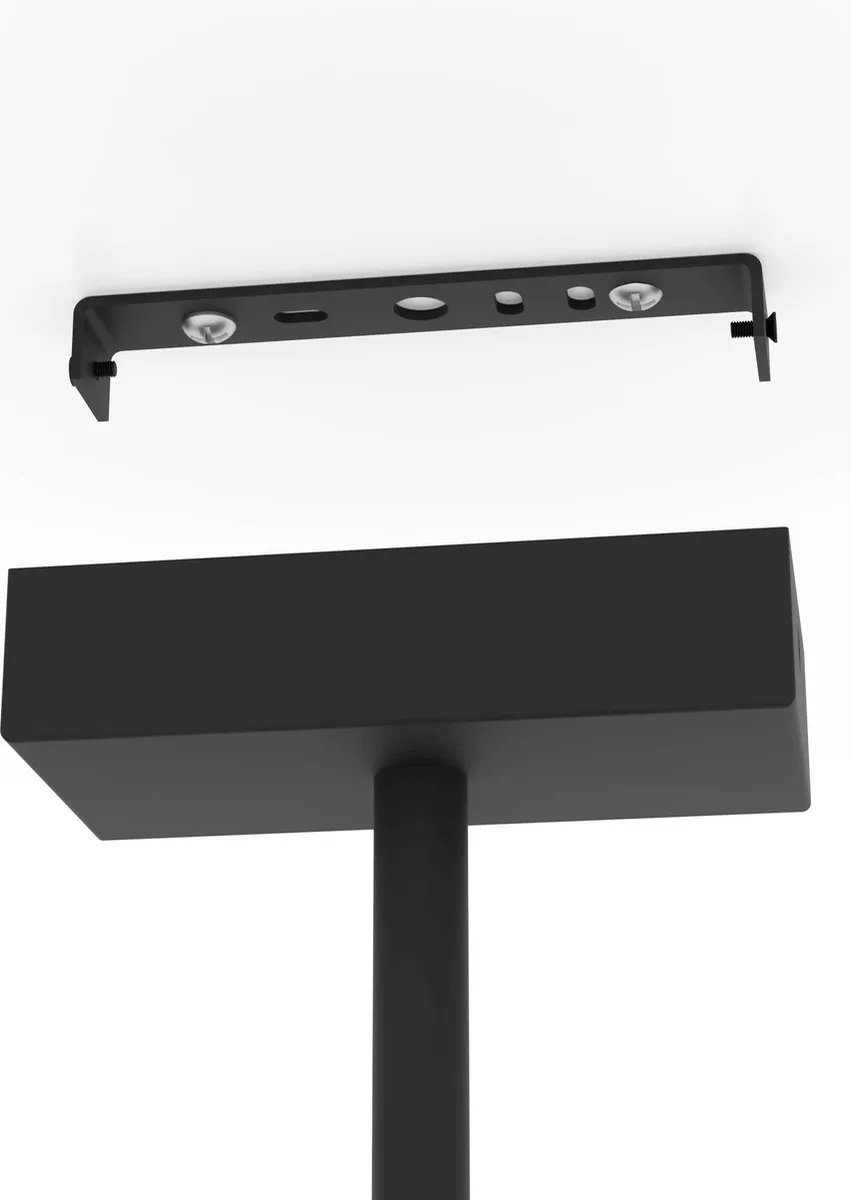 Eglo Lacey Plafondlamp E27 - 3x40W - Ø78cm - Hout/Staal Zwart/Bruin