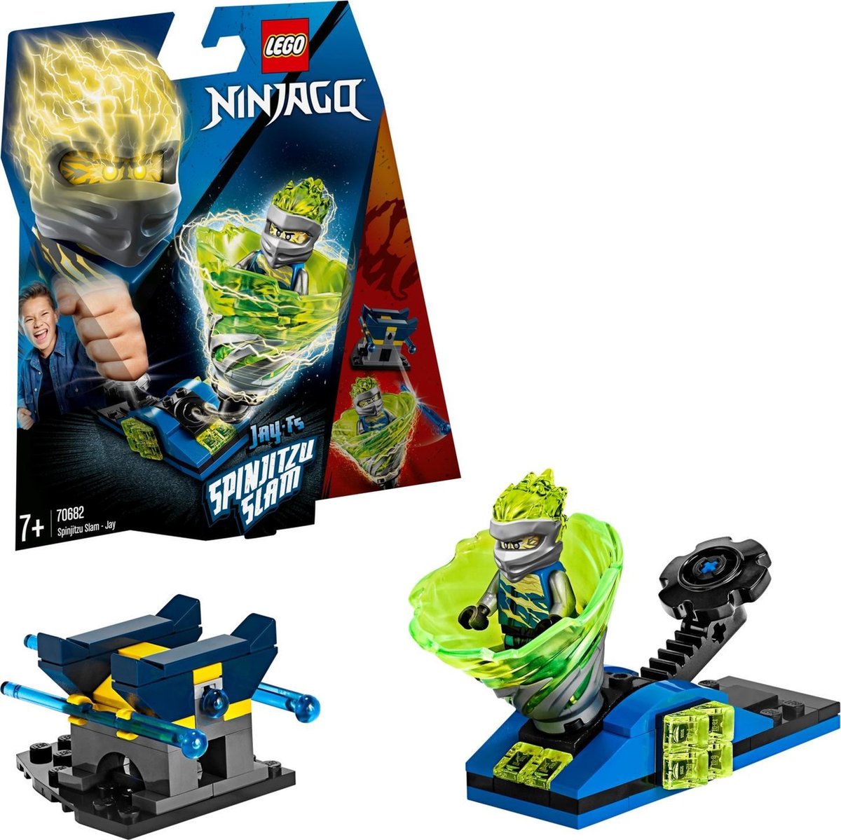 LEGO NINJAGO Spinjitzu Slam Jay - 70682