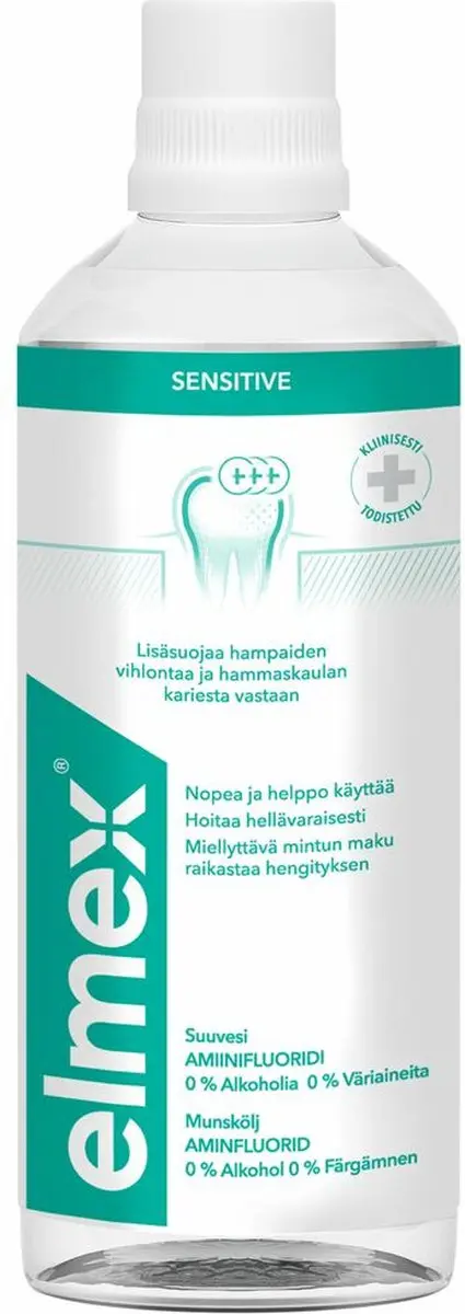 Elmex Tandspoeling Sensitive 400ml - 6 Stuks