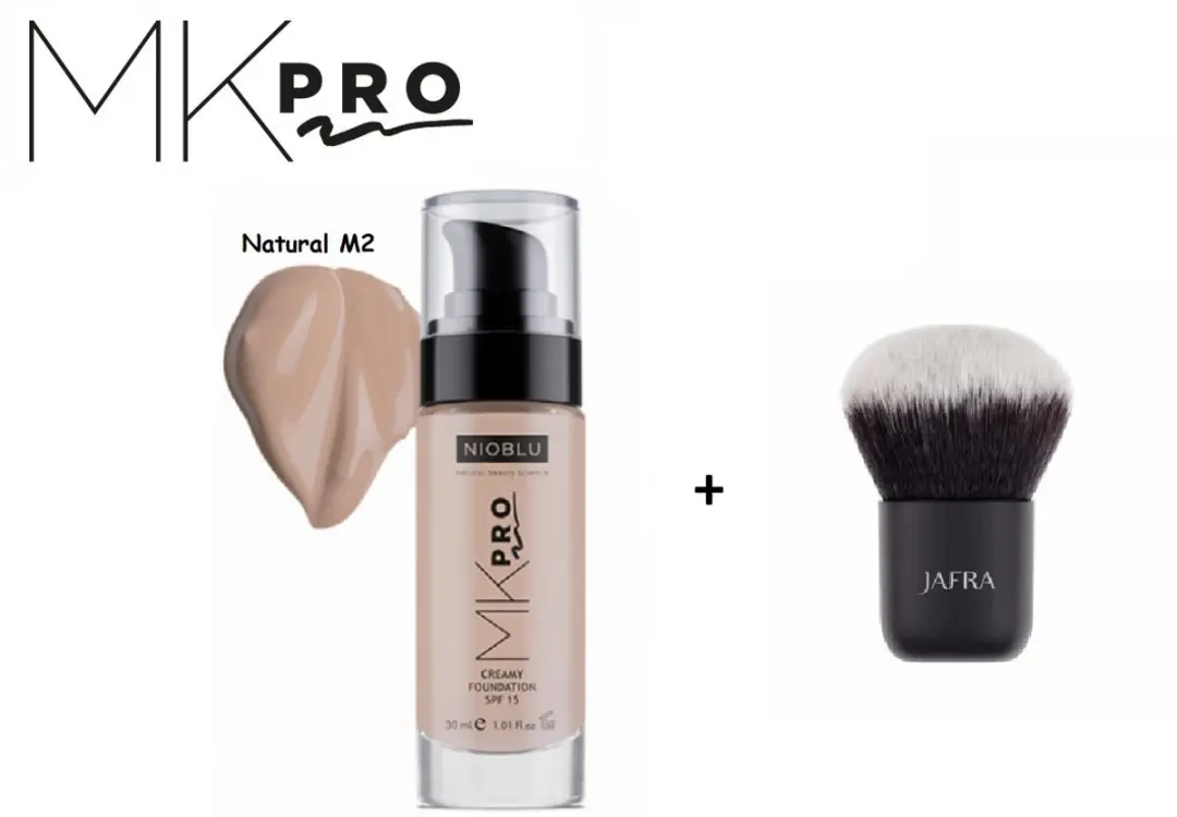 NIOBLU MKPro Creamy Foundation Natural M2