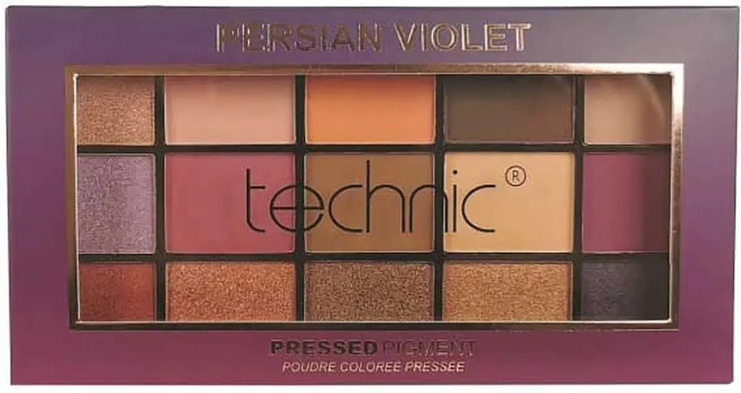 Technic Pressed Pigment Oogschaduw Palette Persian Violet - 6.75g