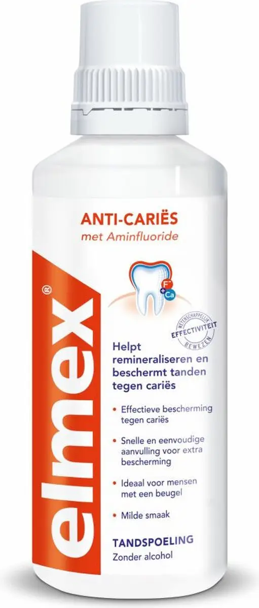 Elmex Anti-Cariës Tandspoeling 2400ml - 6 Stuks - afbeelding 6 van 6