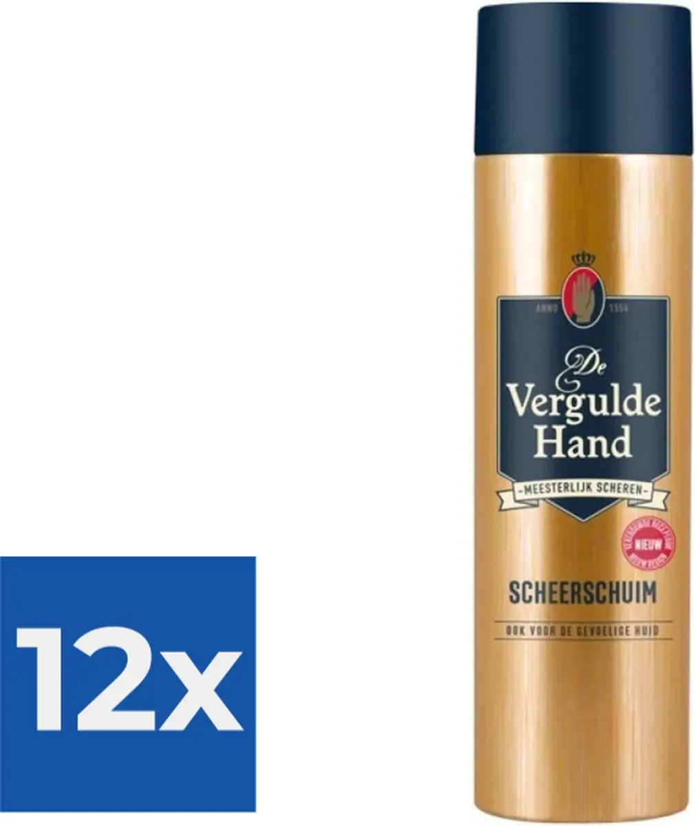 Vergulde Hand Scheerschuim 250ml