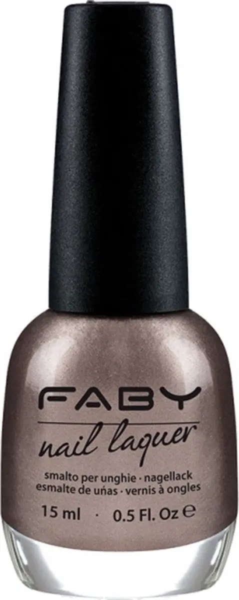 FABY Vegan Nagellak Zilver