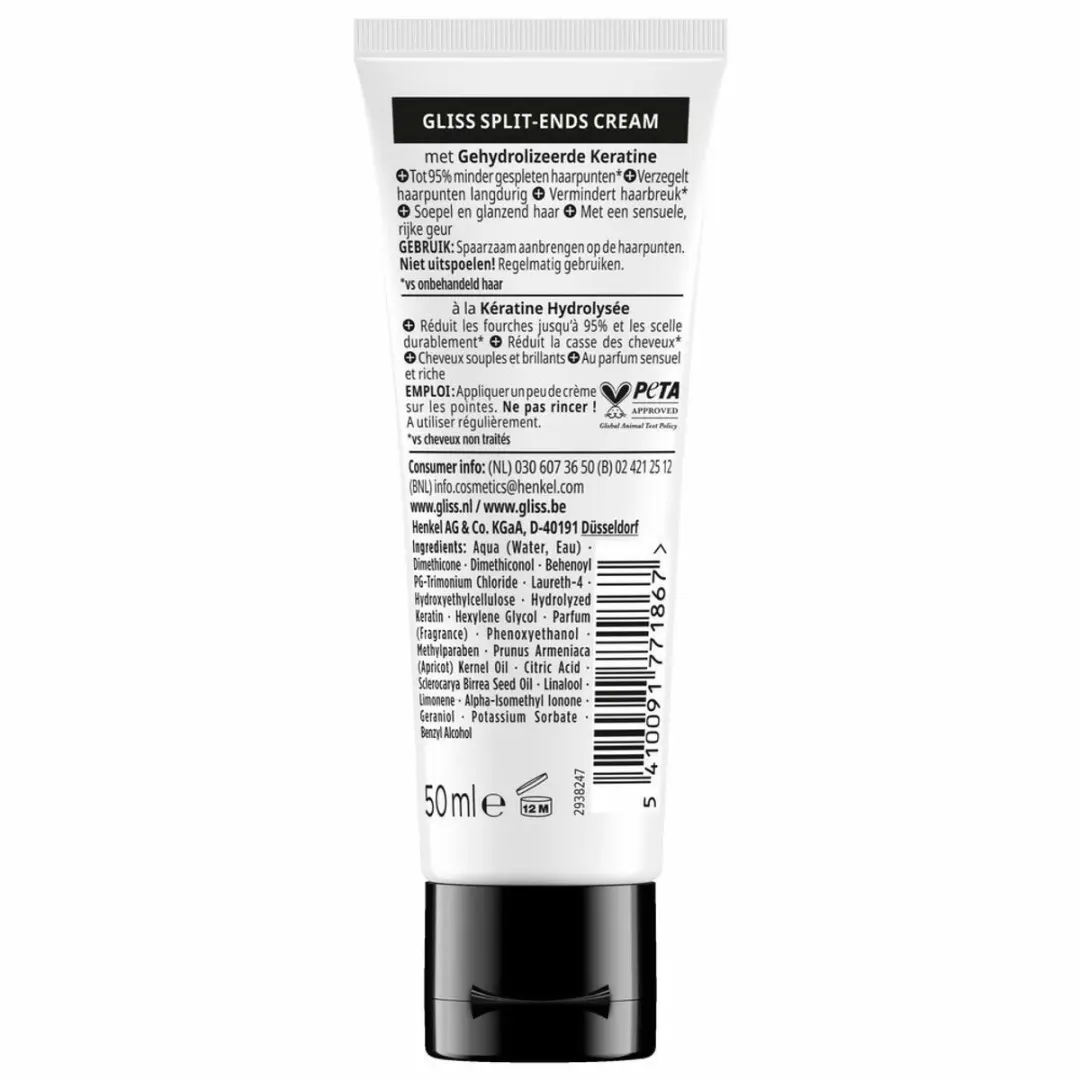 Gliss Split Ends Cream - 200ml (6x50ml)