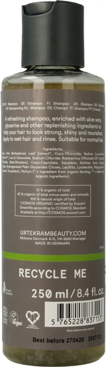 Urtekram Rozemarijn Shampoo 250ml