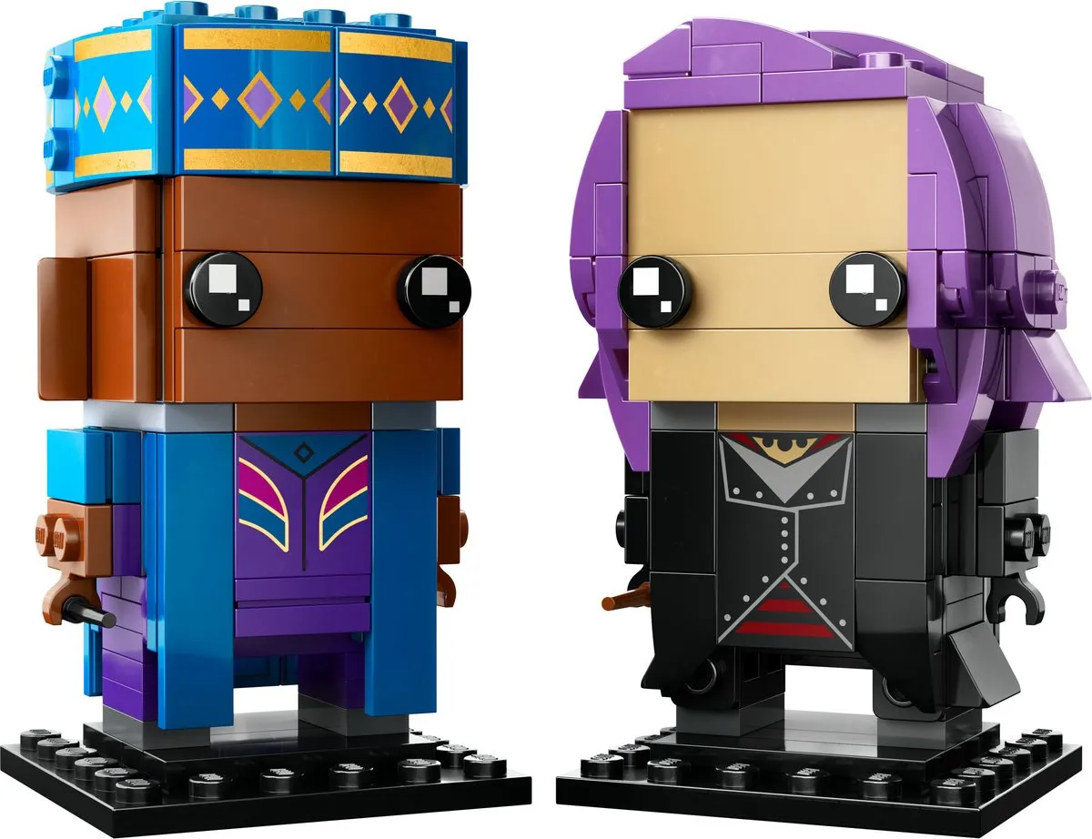 LEGO Harry Potter Brickheadz 40618 - Romeo Wolkenveldt & Nymphadora Tops