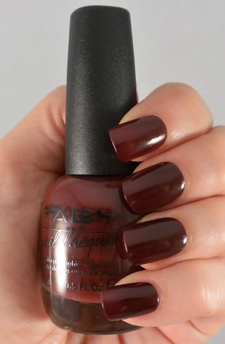 FABY The Importance of Being Earnest Vegan Nagellak 15ml - Bruin