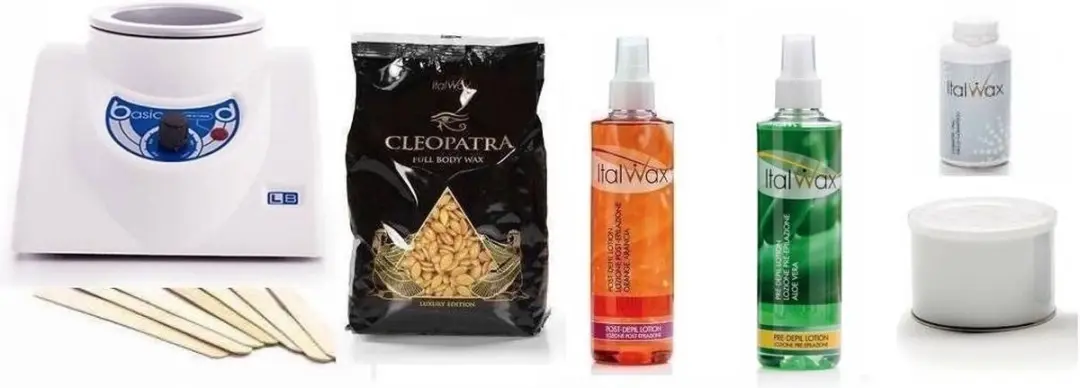 Italwax Brazilian Body Wax Starterset 800ml