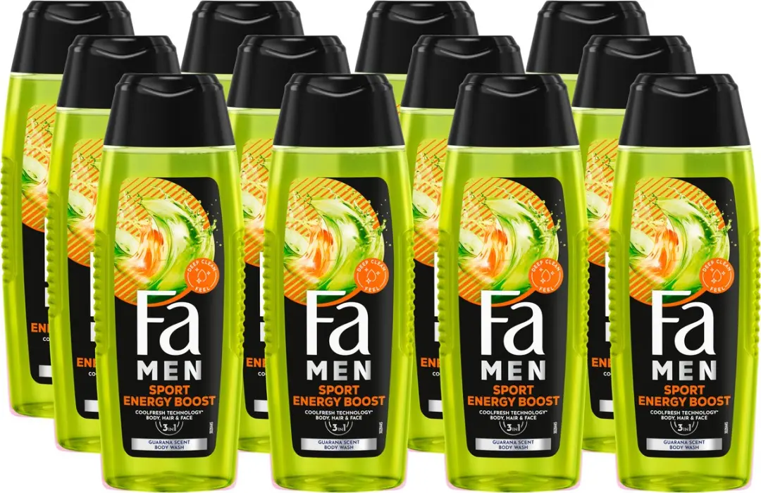 Fa Sport Energy Boost Douchegel 12x250ml