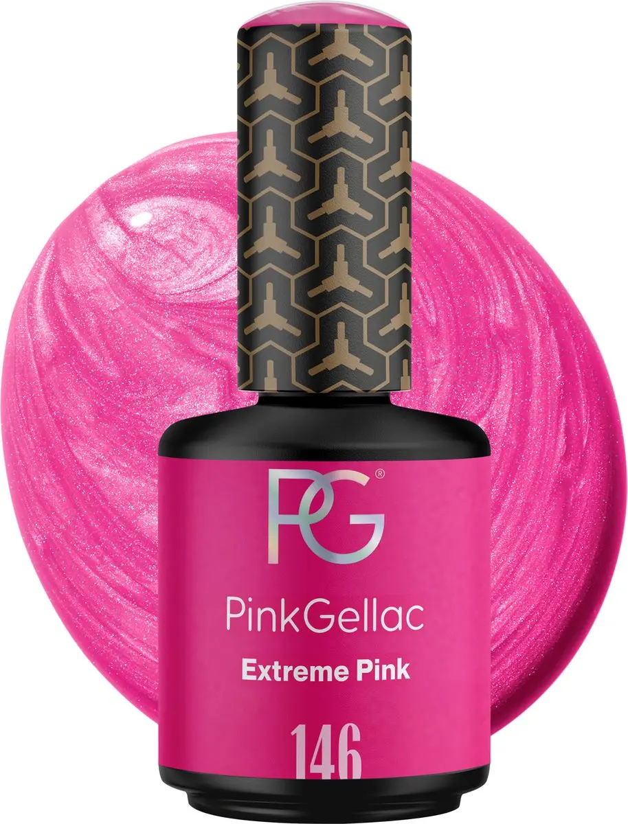 Pink Gellac Extreme Pink 146 Gellak 15ml