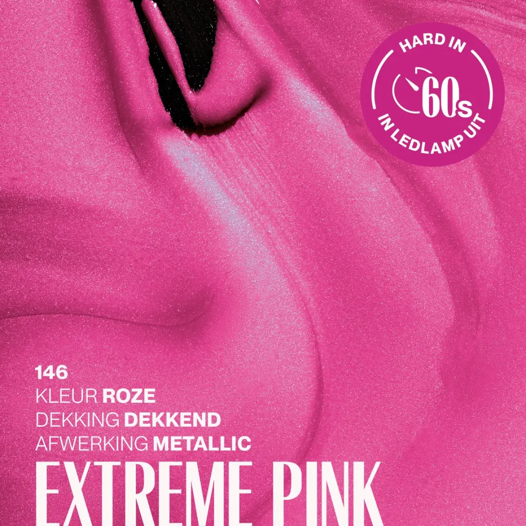Pink Gellac Extreme Pink 146 Gellak 15ml