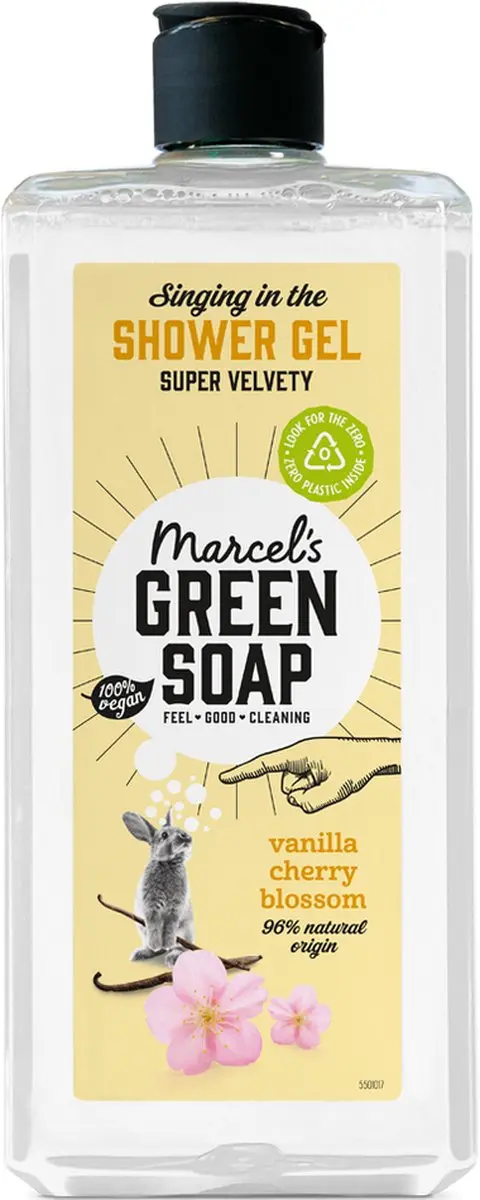 Marcel's Green Soap Douchegel Vanille & Kersenbloesem - 6x300ml