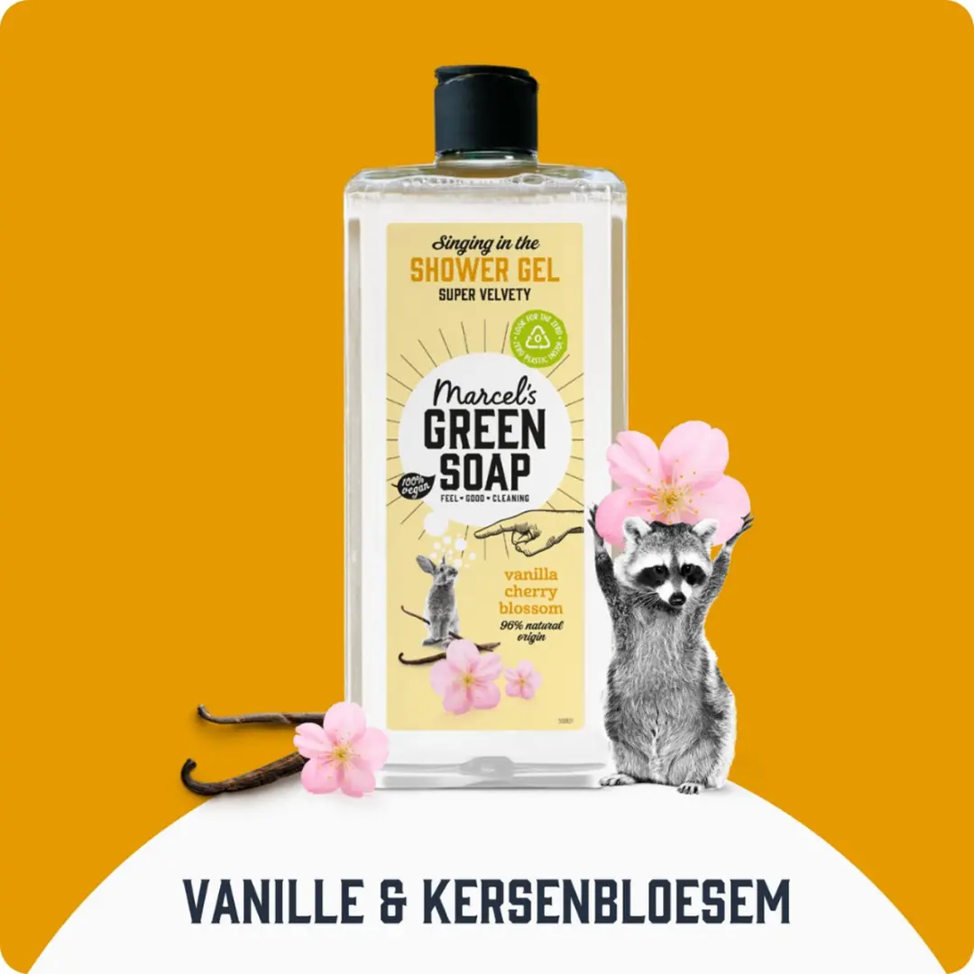 Marcel's Green Soap Douchegel Vanille & Kersenbloesem - 6x300ml